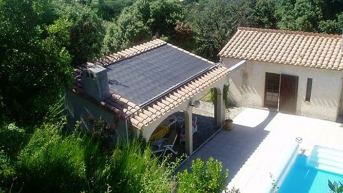 Residential house with swimming pool