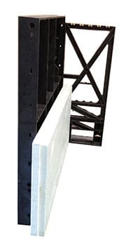 Rigid foam insulation panel