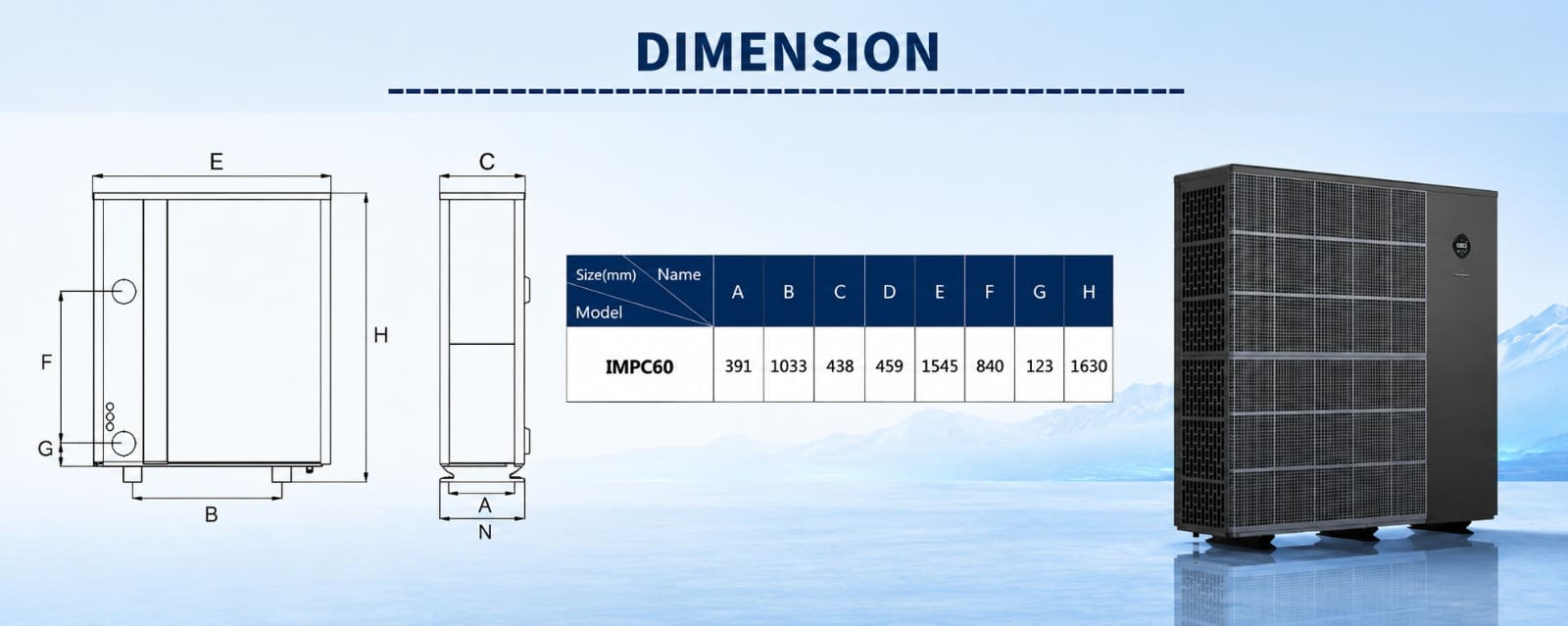 Unit Dimensions